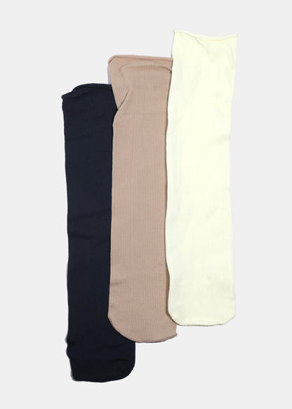 Miss A Ribbed Crew Length Premium Socks
