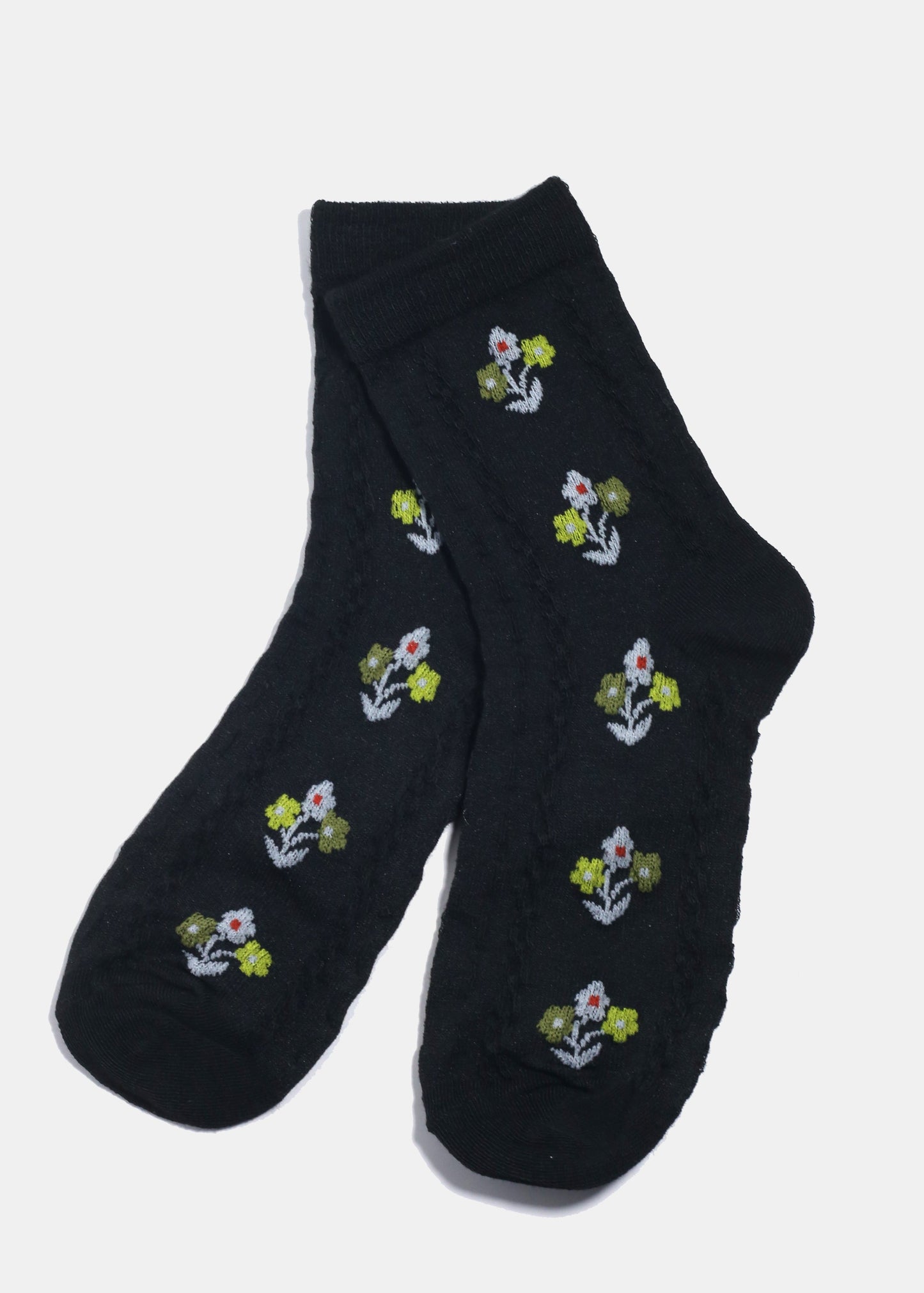 Miss A Crew Length Premium Socks