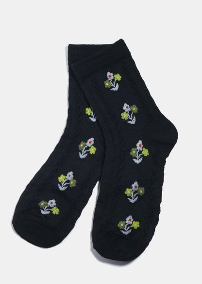 Miss A Crew Length Premium Socks