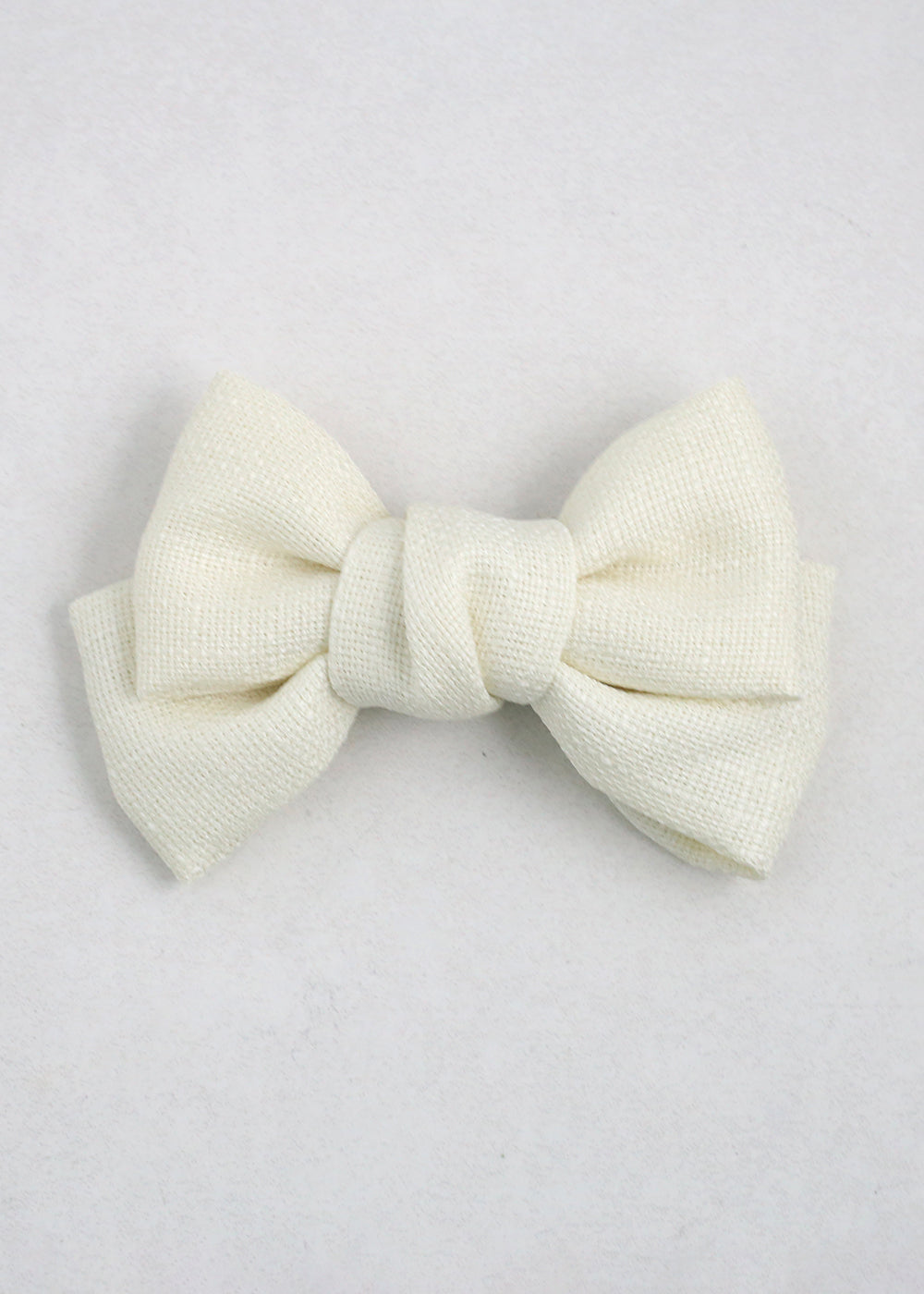 Woven Hair Bow Pin