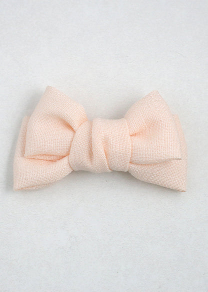 Woven Hair Bow Pin