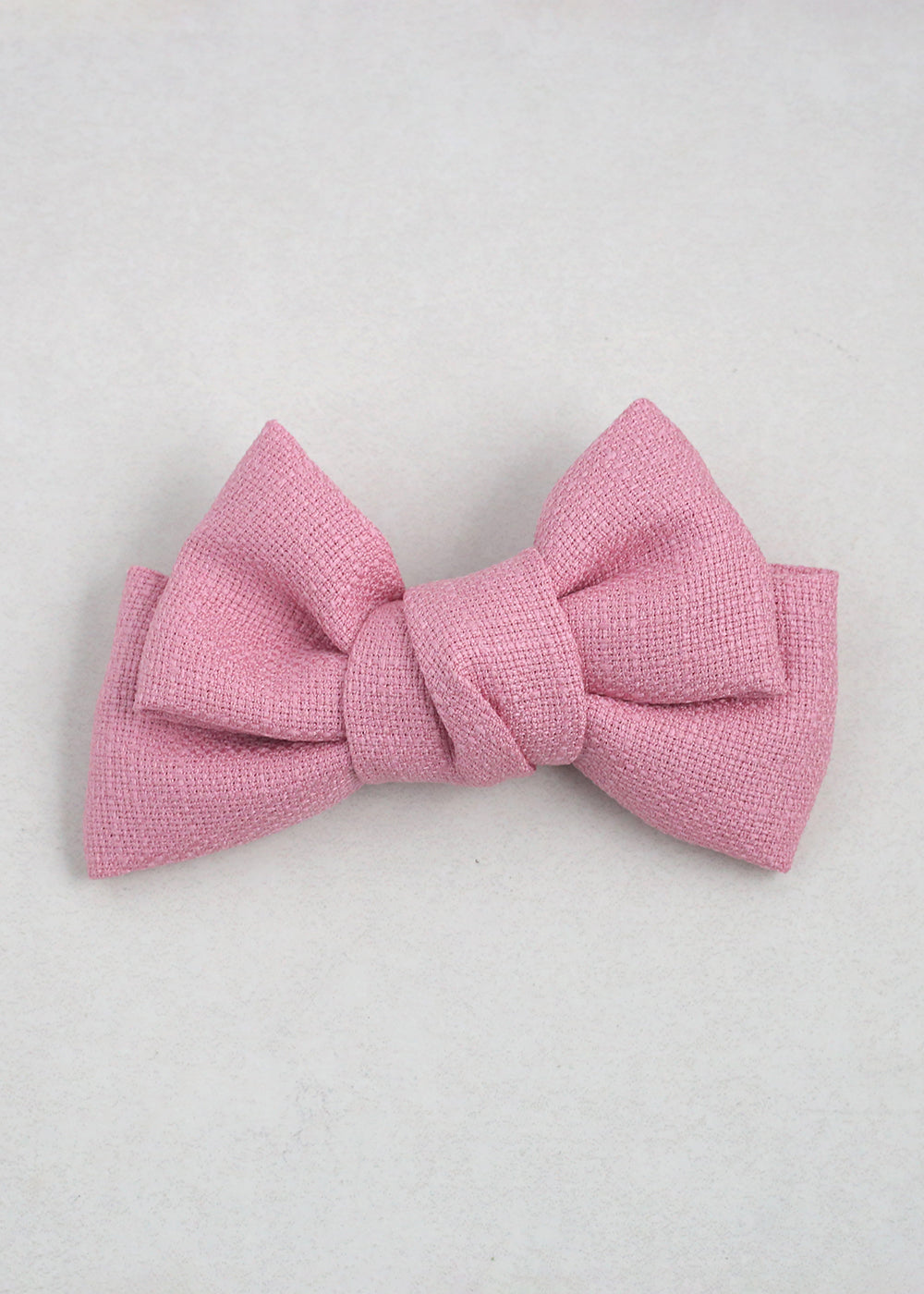 Woven Hair Bow Pin