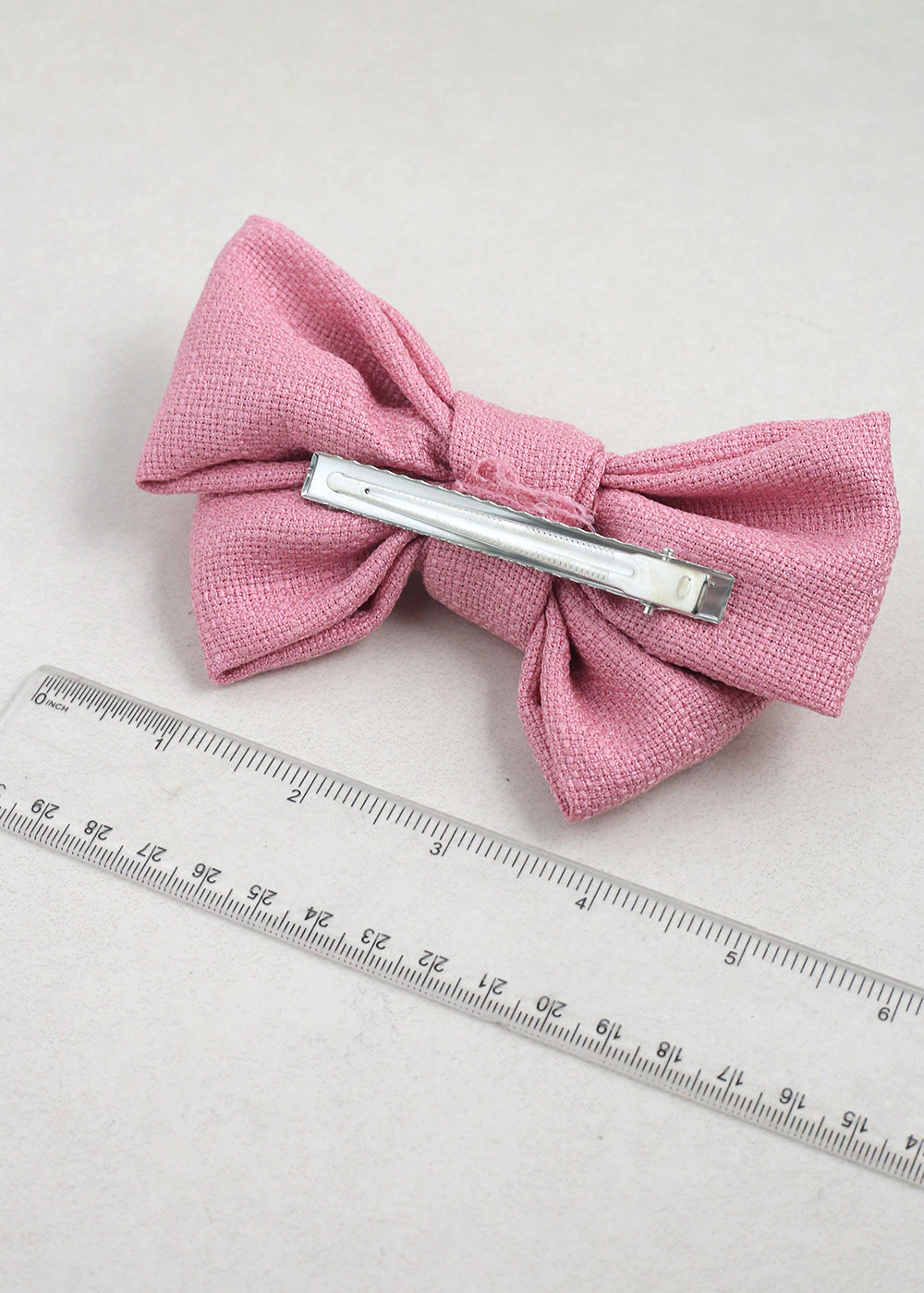 Woven Hair Bow Pin
