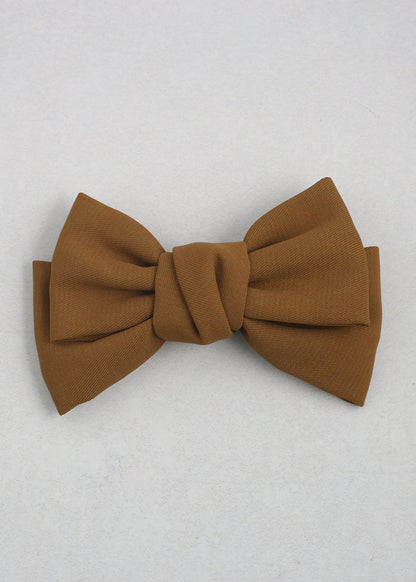 Classic Neutral Hair Bow Pins