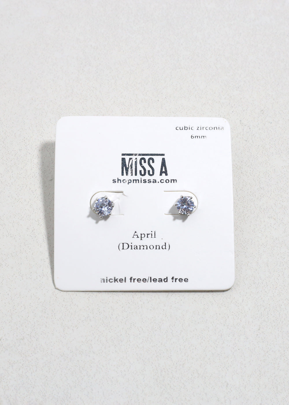 Birthstone Stud Earrings