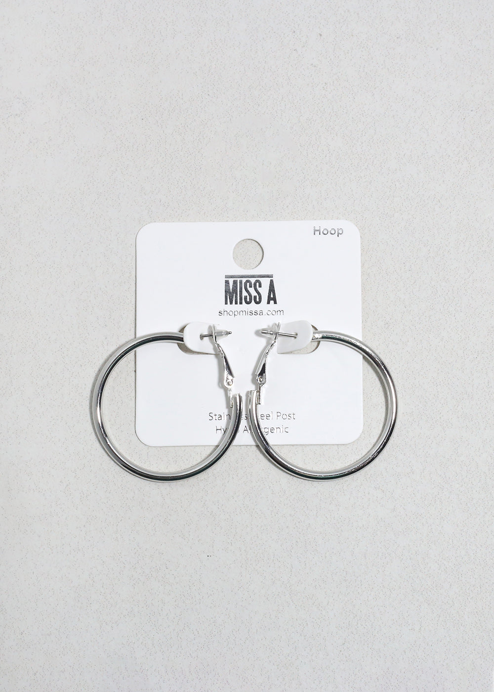 Classic Thick Hoop Earrings - 6mm