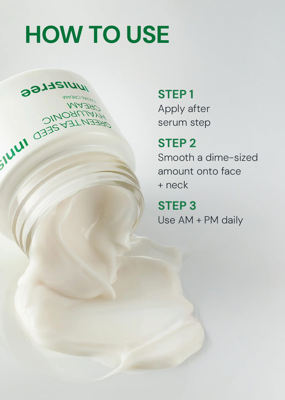 INNISFREE Green Tea Seed Hyaluronic Acid Cream 50ml