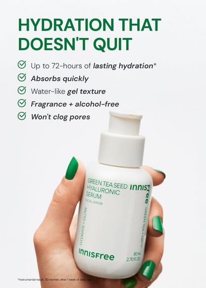 INNISFREE Green Tea Seed Hyaluronic Acid Serum 80ml