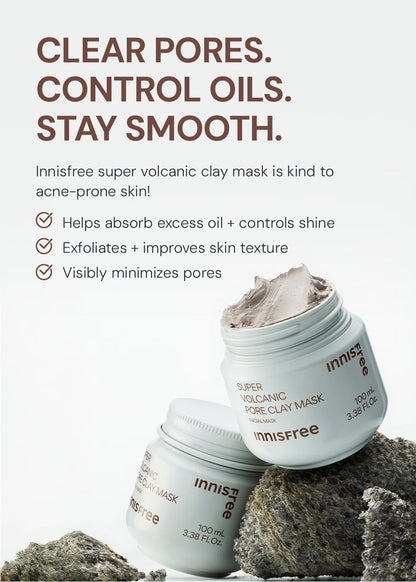 INNISFREE Super Volcanic Pore Clay Mask 100ml