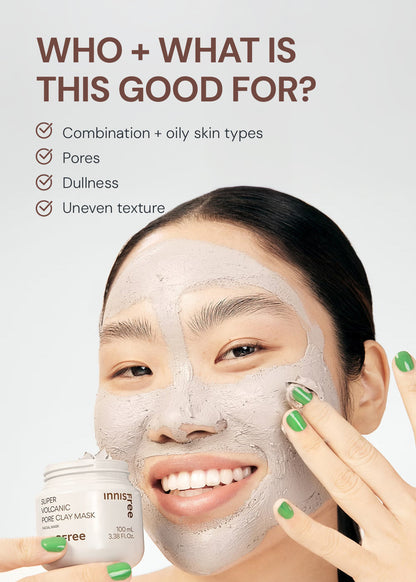 INNISFREE Super Volcanic Pore Clay Mask 100ml