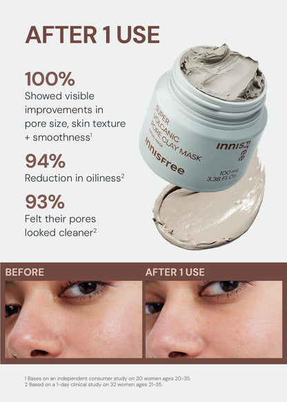 INNISFREE Super Volcanic Pore Clay Mask 100ml