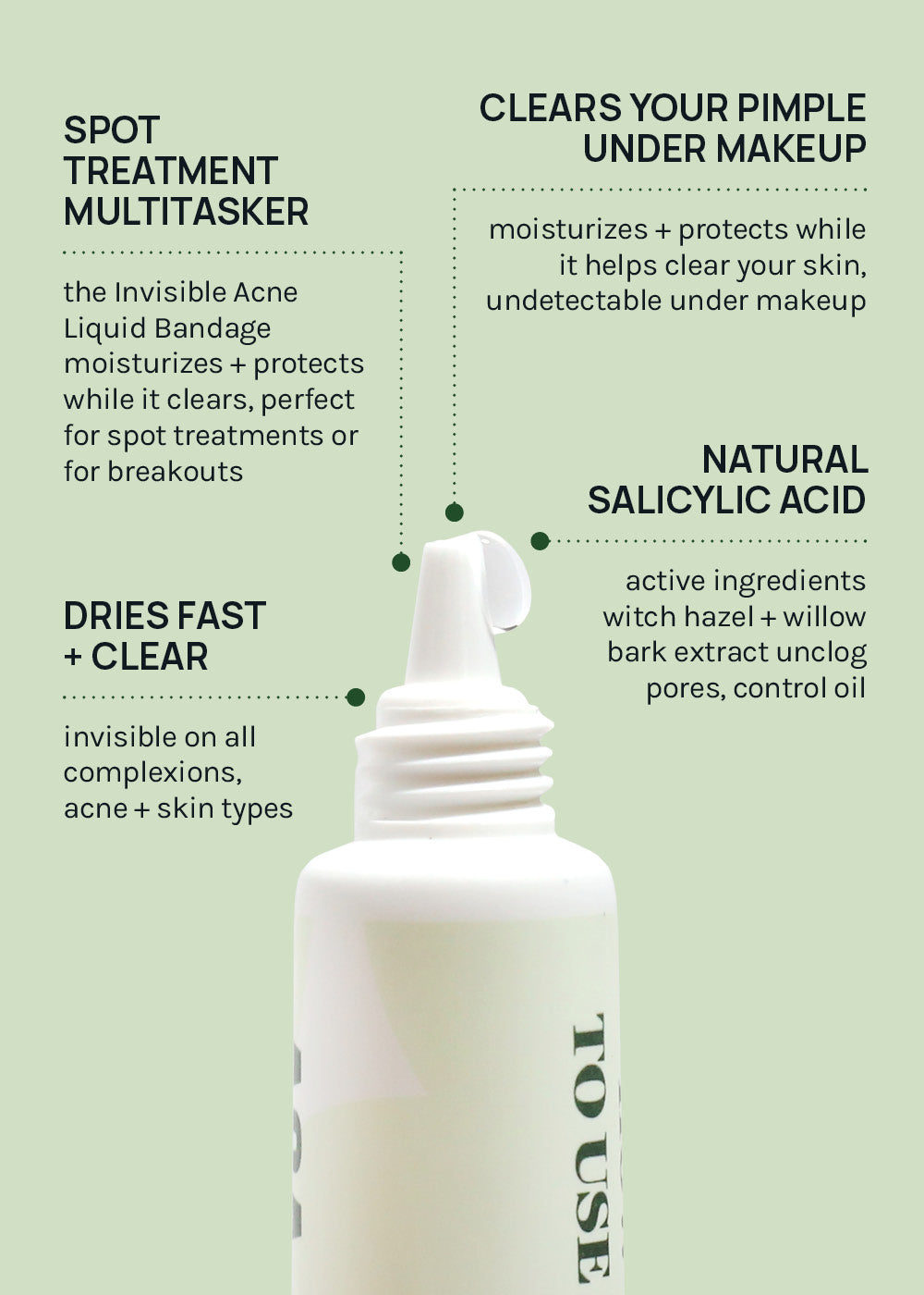 AOA Skin Invisible Acne Liquid Bandage