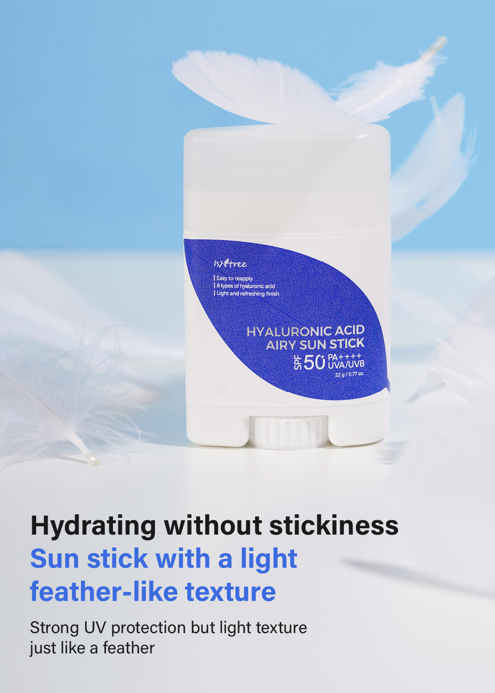 Isntree Hyaluronic Acid Airy Sun Stick 22g