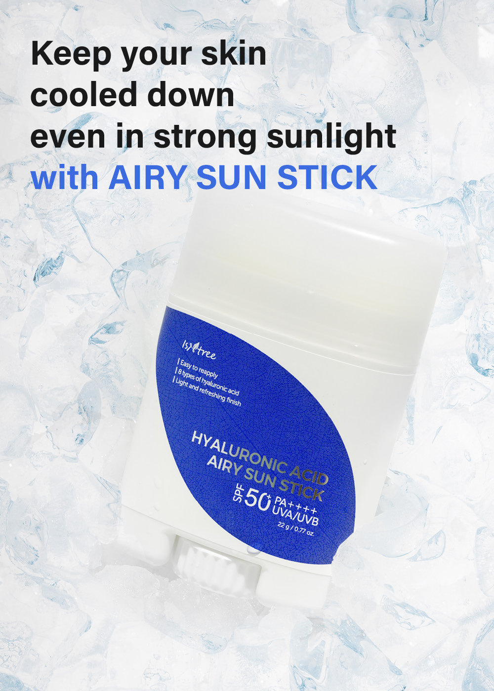 Isntree Hyaluronic Acid Airy Sun Stick 22g