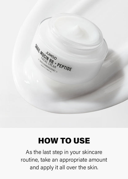 Jumiso Snail Mucin 88 + Peptide Cream 100ml