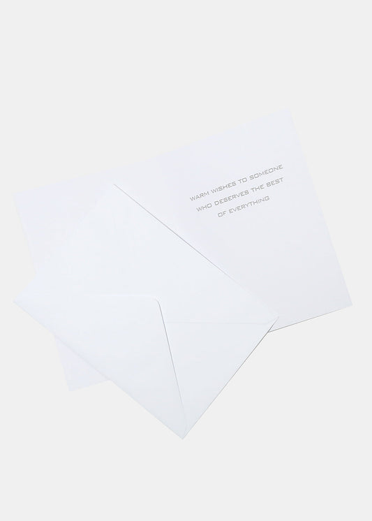 Happy Birthday Suit Cake Greeting Card