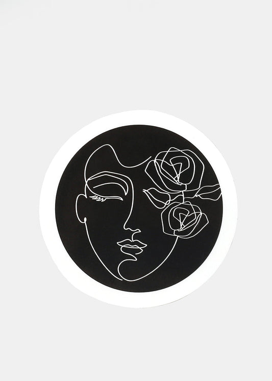 Official Key Items Sticker - Face Lines