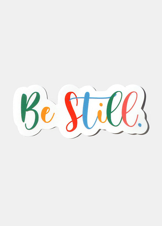 Official Key Items Sticker - Be Still