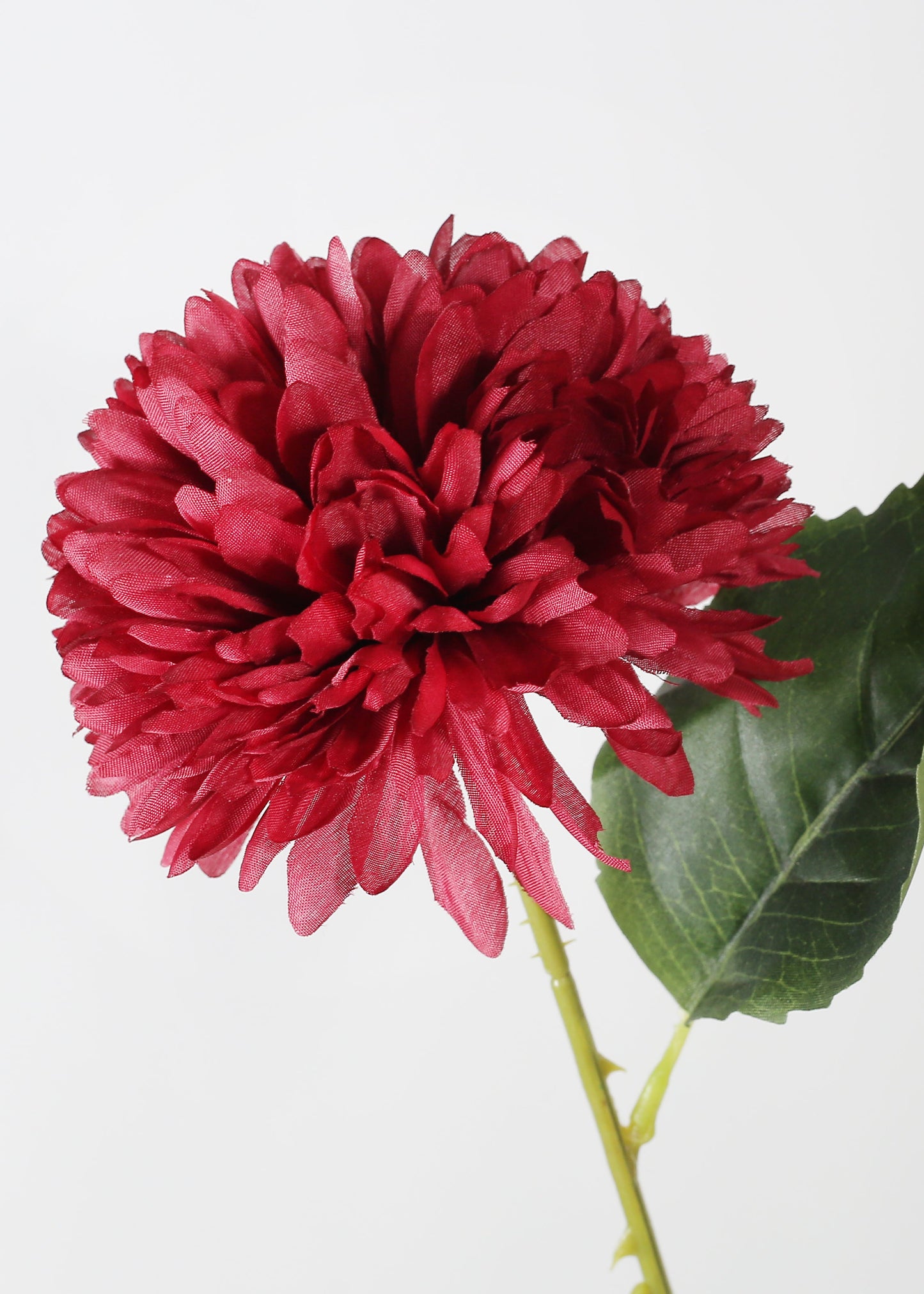 Official Key Items Artificial Flowers - Red Dahlia
