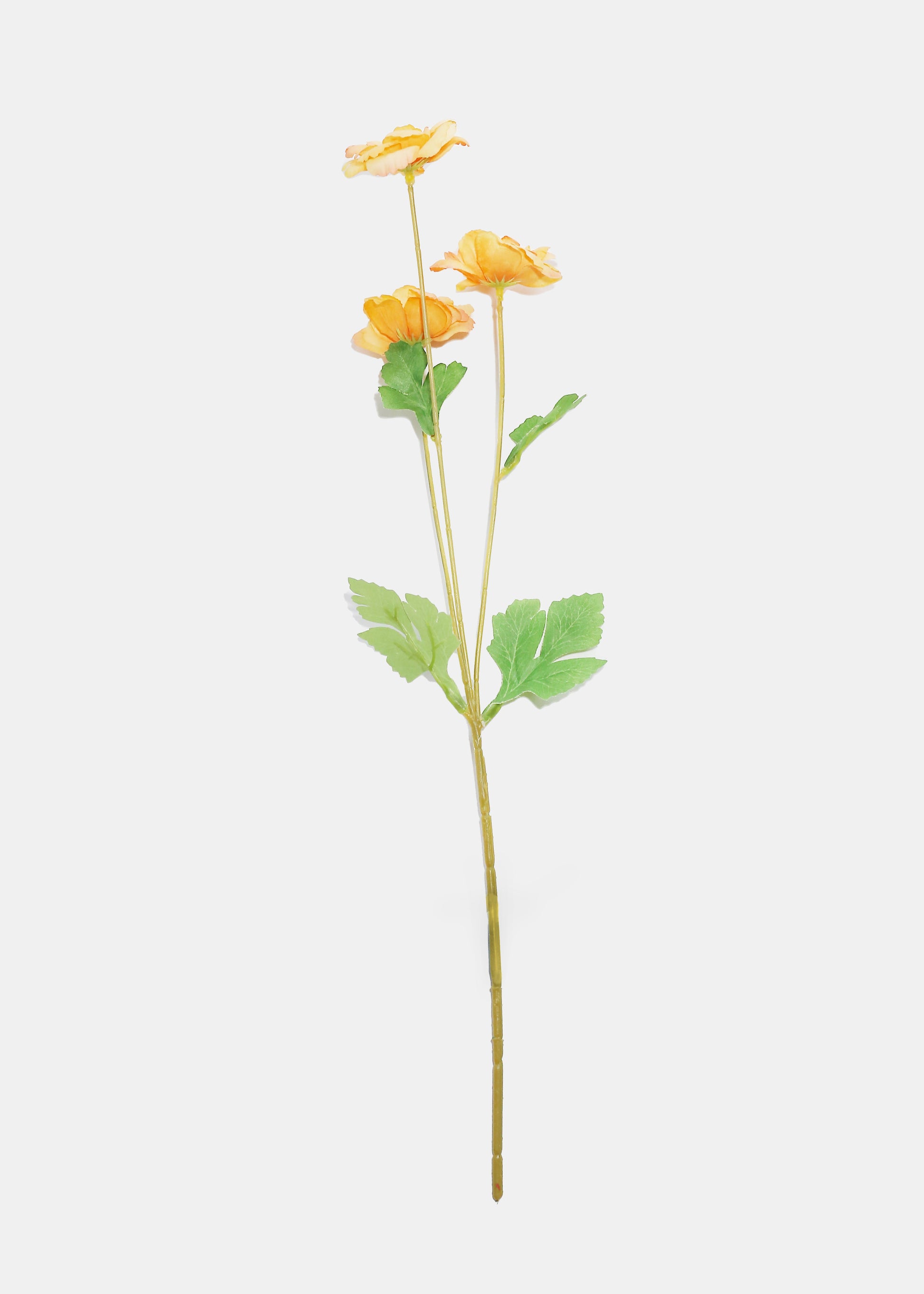 Official Key Items Artificial Flowers - Orange Gardenias