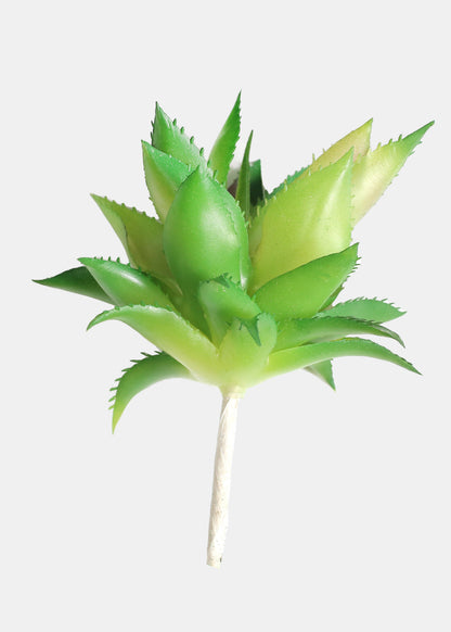 Official Key Items Artificial Succulents - Green Pineapple Head Bonsai