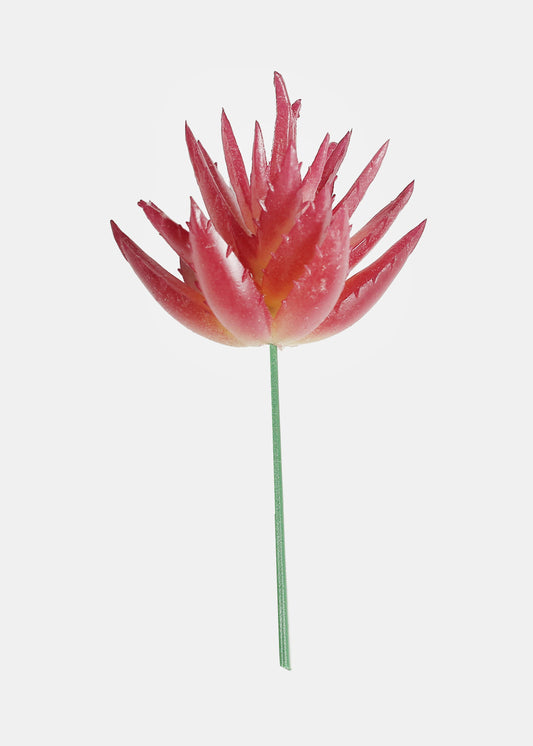 Official Key Items Artificial Succulents - Pink 5 Layered Cape Aloe