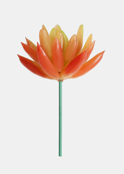 Official Key Items Artificial Succulents - Yellow Snow Lotus B