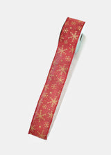 Red/White snowflake