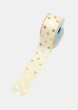 Cream w/Gold Dot