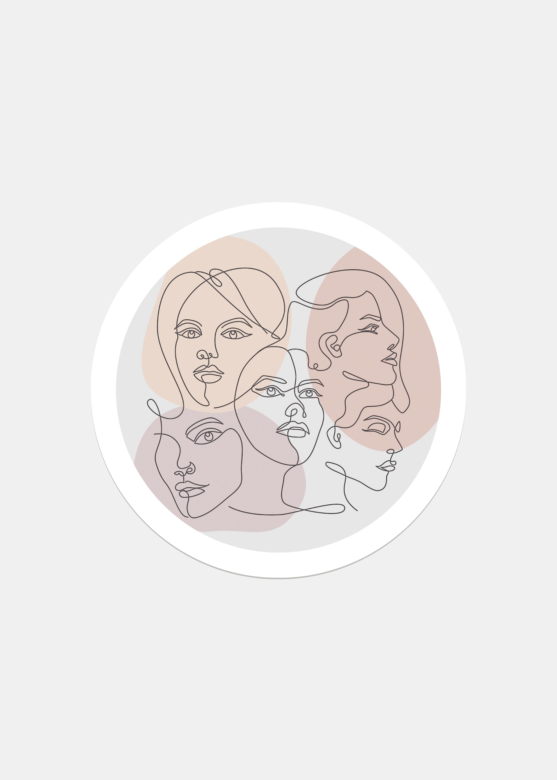 Official Key Items Sticker - Girls Sketch