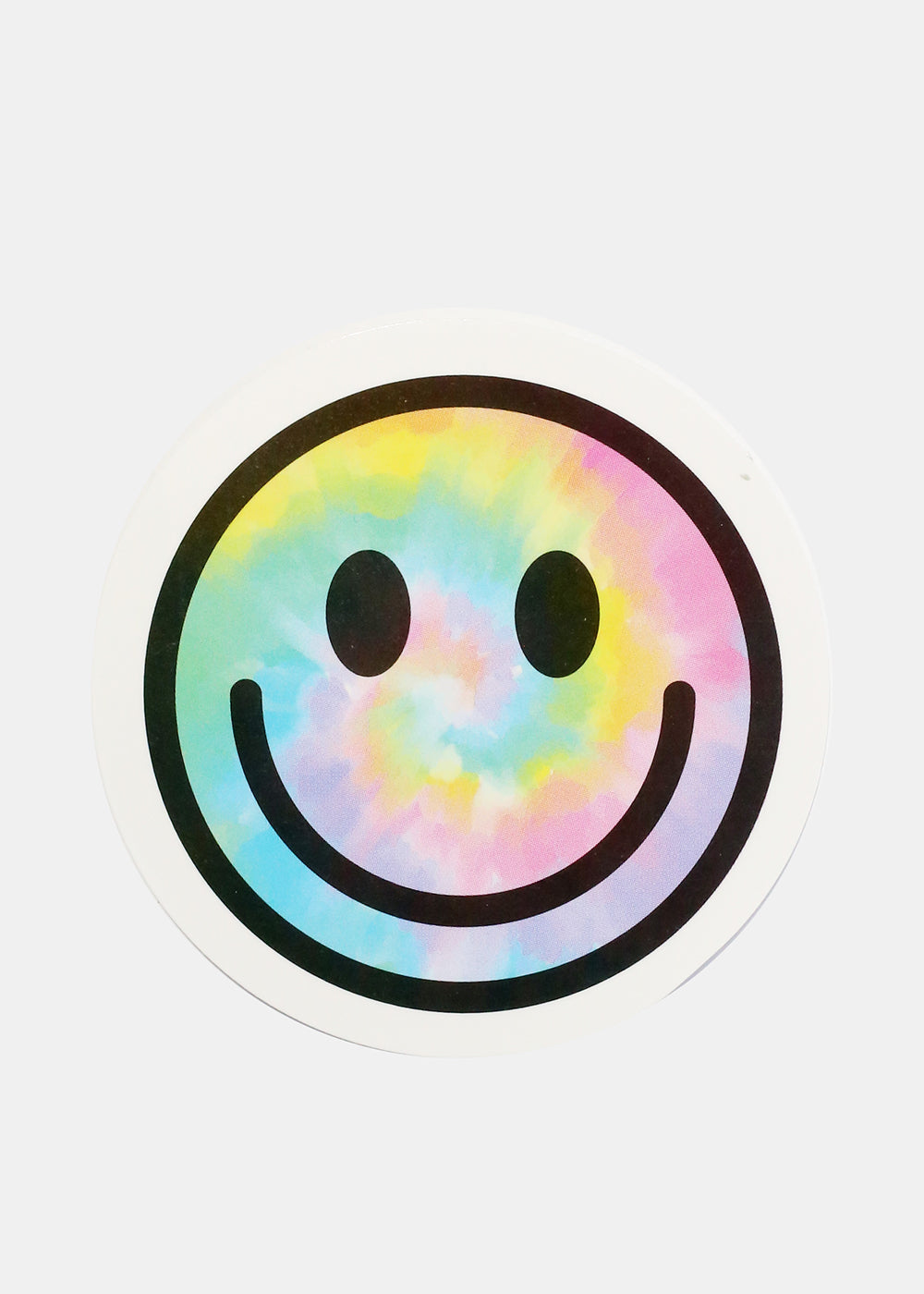 Official Key Items Sticker - Tie-Dye Smiley