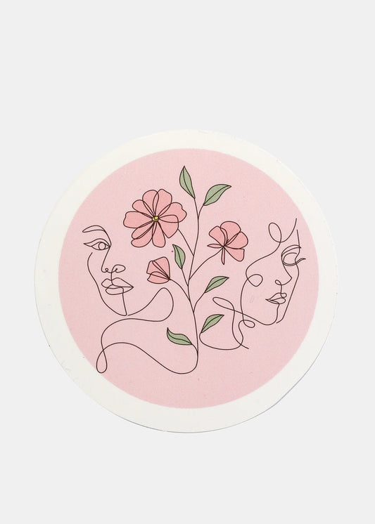 Official Key Items Sticker - Floral Girls