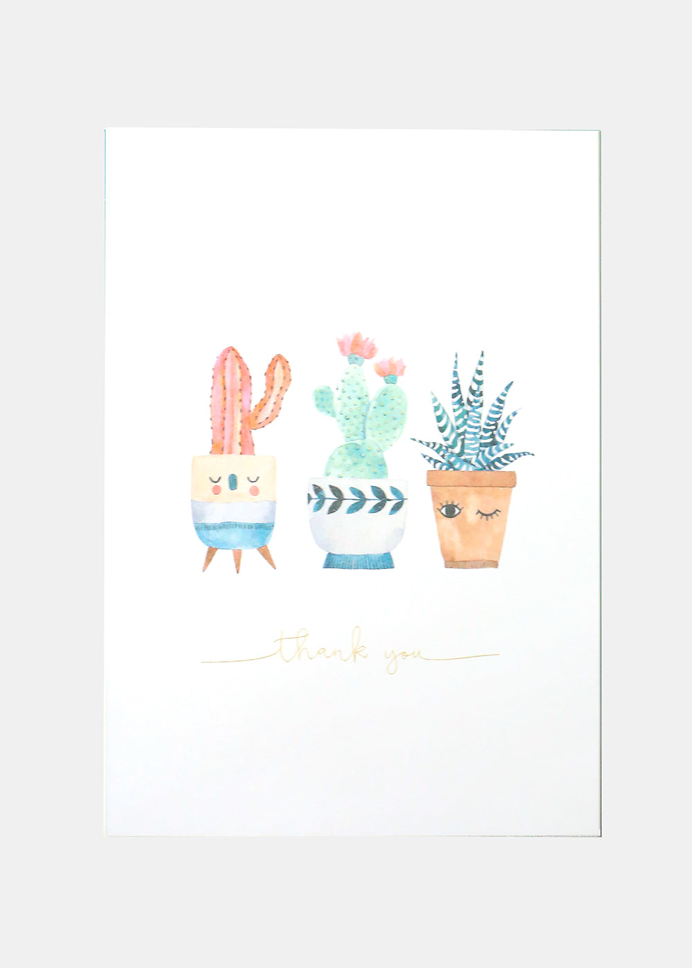 Thank You Plant Greeting Card