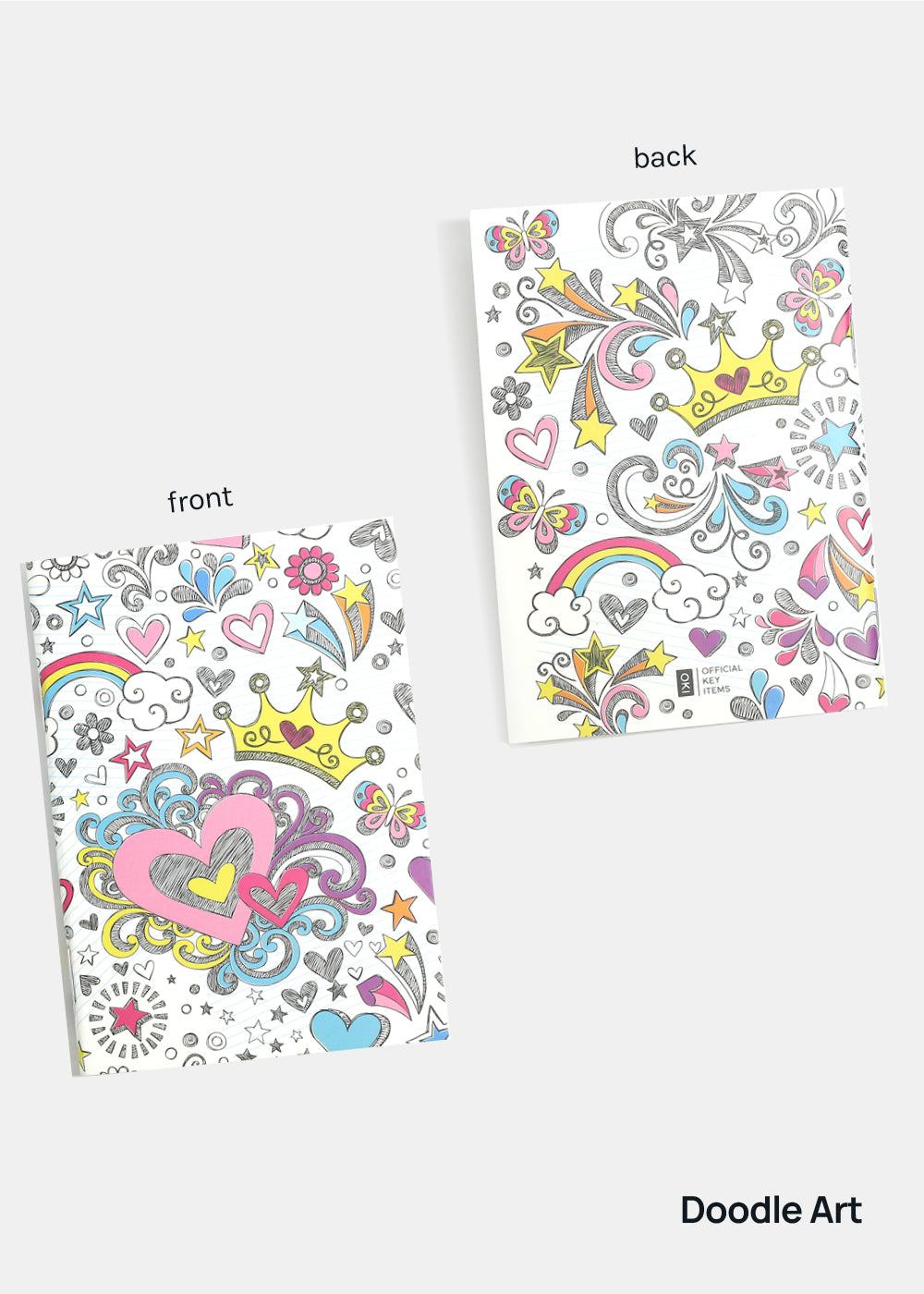 Official Key Items Saddle-Stitch Pocket Notebook