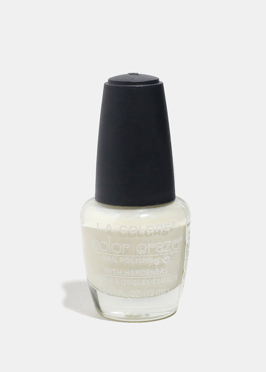 L.A. Colors - Color Craze Nail Polish - La Crème