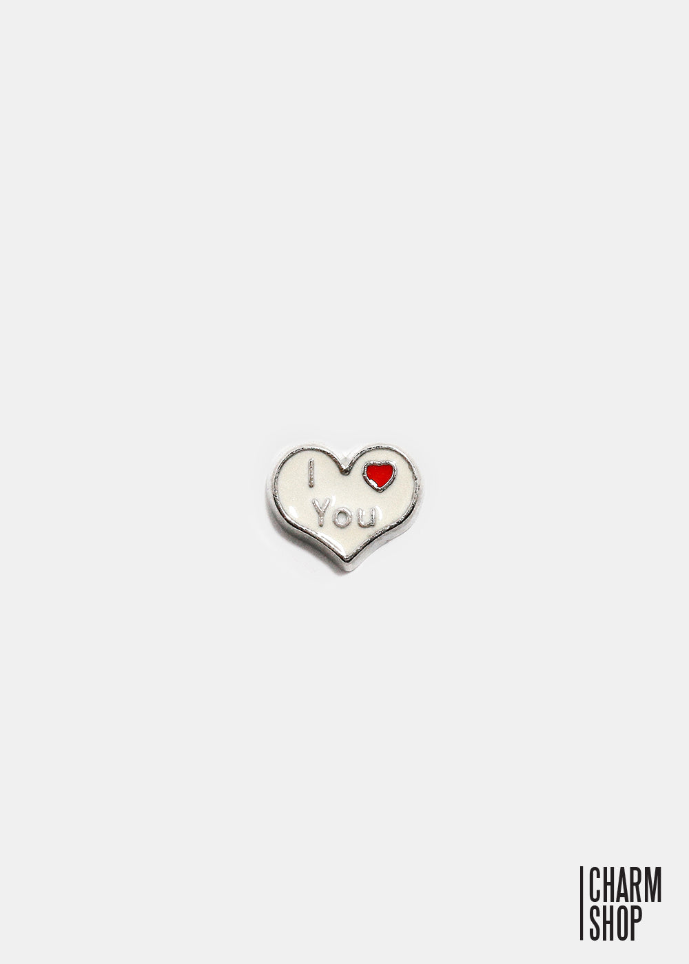 I Love You Locket Charm
