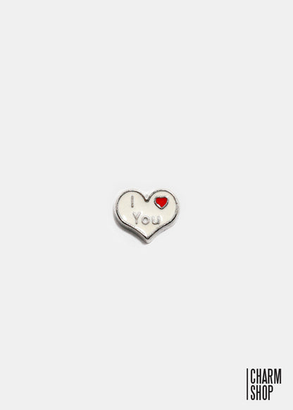I Love You Locket Charm