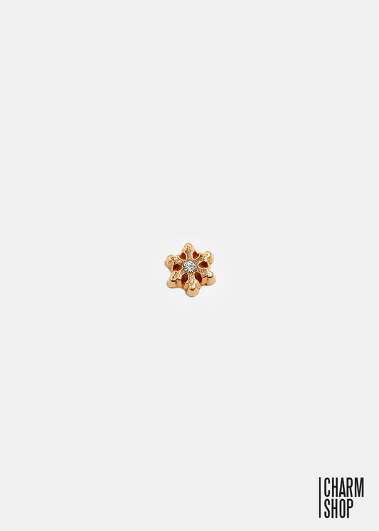 Snow Flake Locket Charm