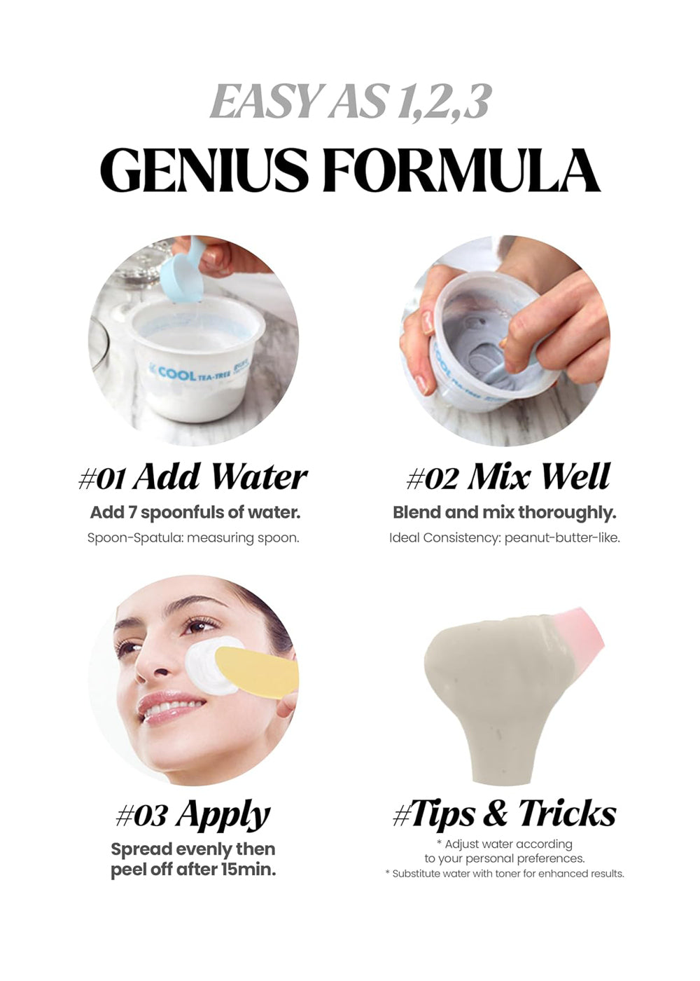 LINDSAY Disposable Modeling Mask Cup Pack 28g