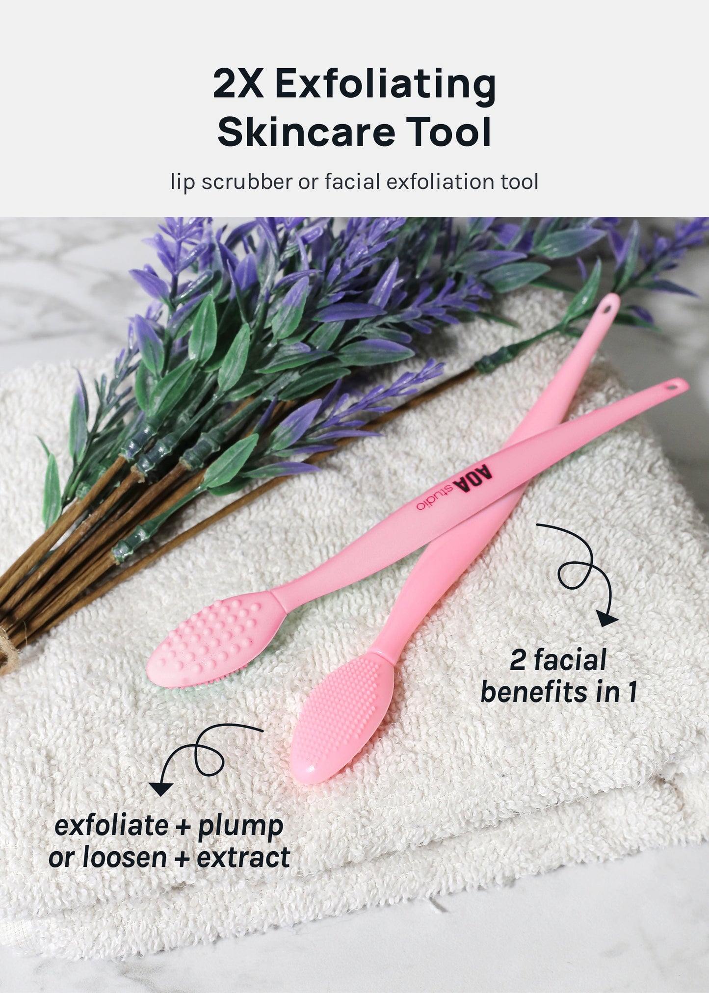 AOA Lip + Blackhead Exfoliator