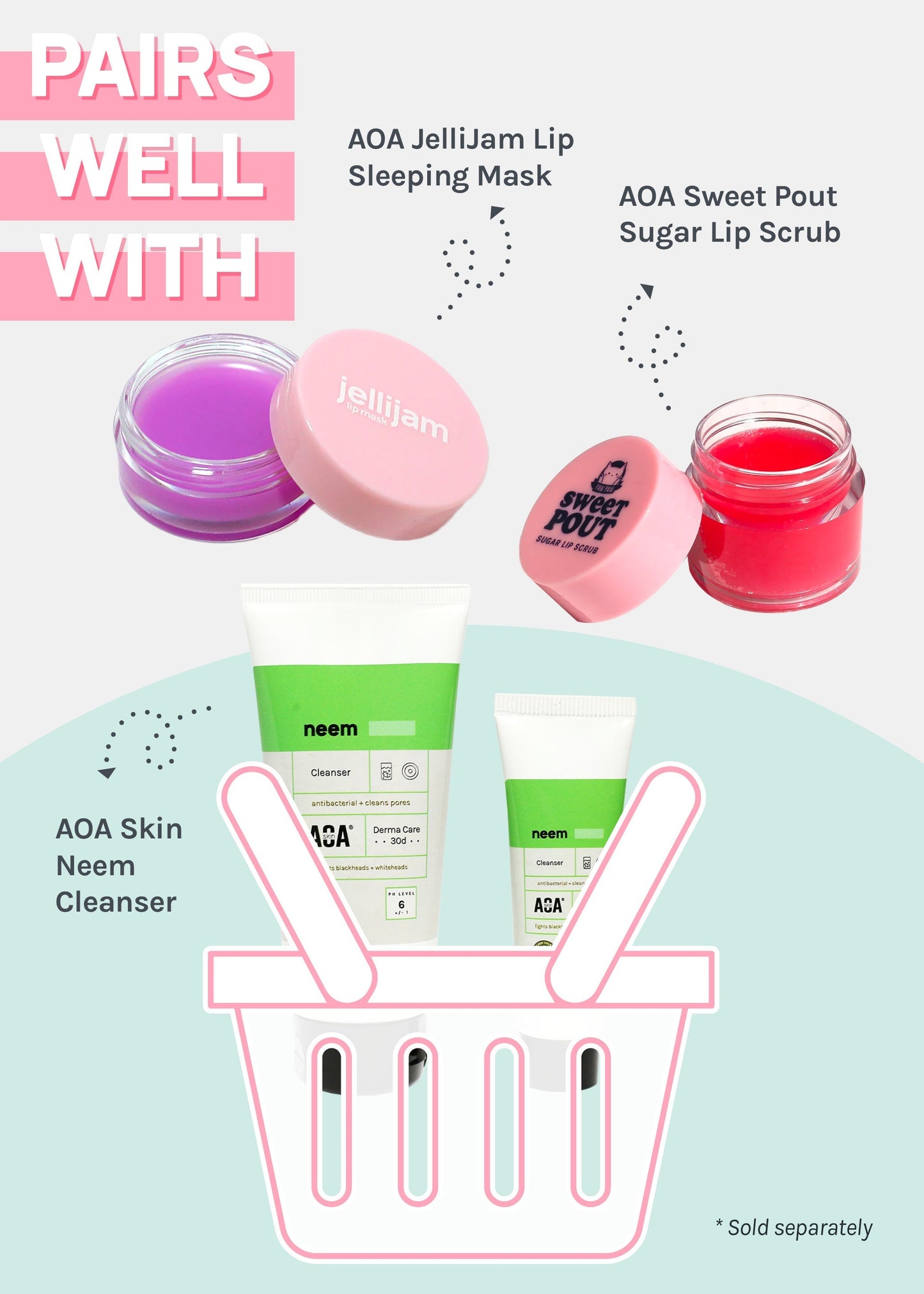 AOA Lip + Blackhead Exfoliator