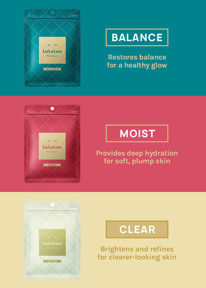 LuLuLun Precious Face Mask Moist (7 Masks)
