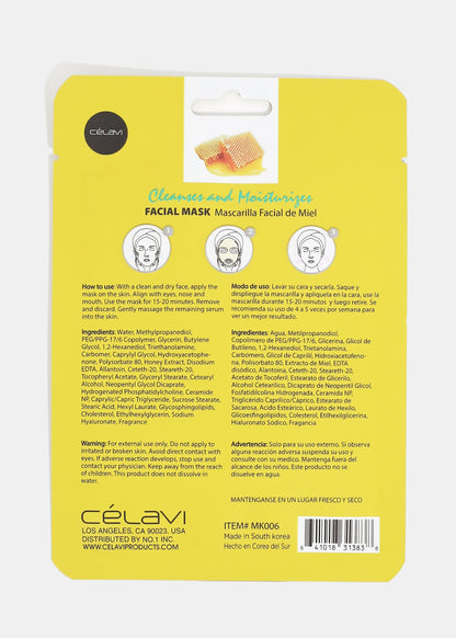 Celavi Honey Sheet Mask