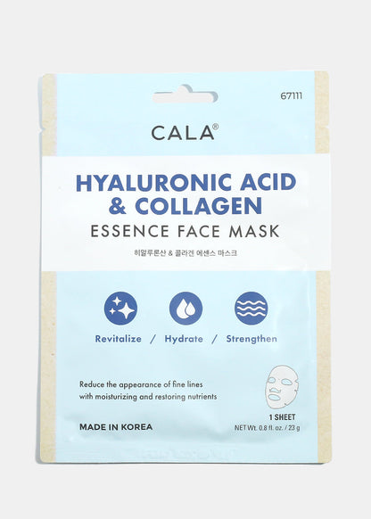 Cala Hyaluronic Acid & Collagen Essence Mask