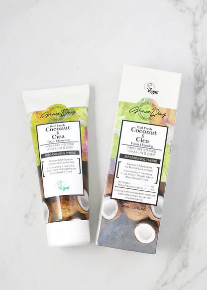 SINDO Graceday Real Fresh Coconut & Cica Foam Cleanser