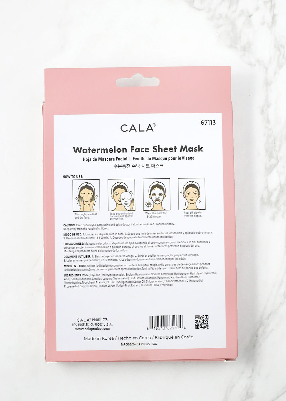 Watermelon Face Sheet Mask