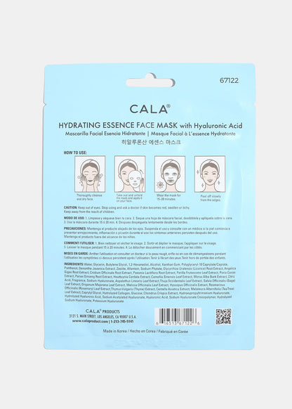 CALA Hydrating Essence Face Mask with Hyaluronic Acid - 1 Sheet