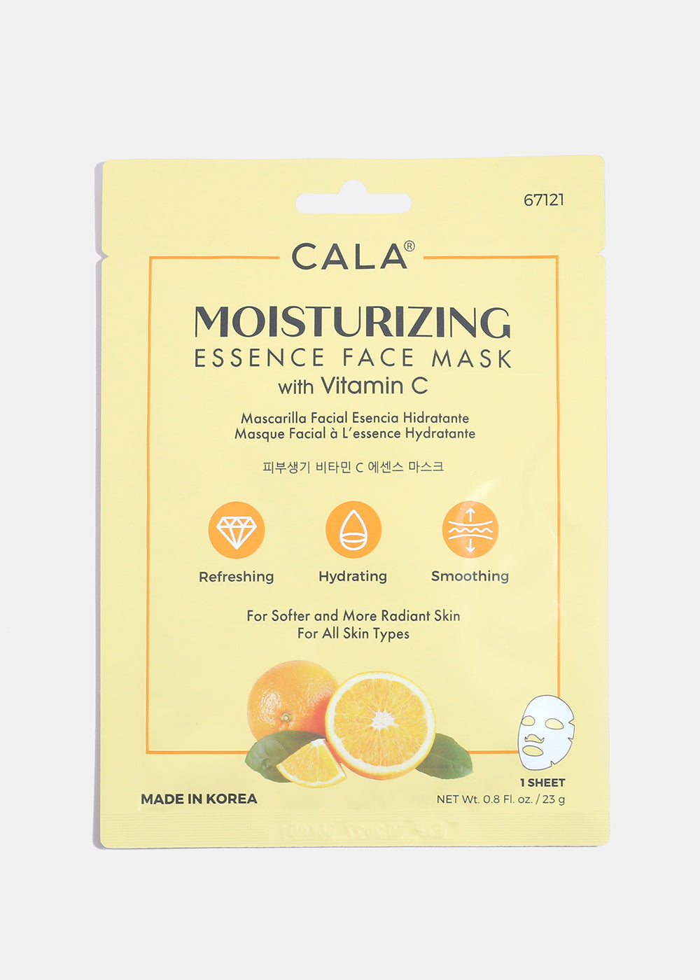 CALA Moisturizing Essence Face Mask with Vitamin C - 1 Sheet