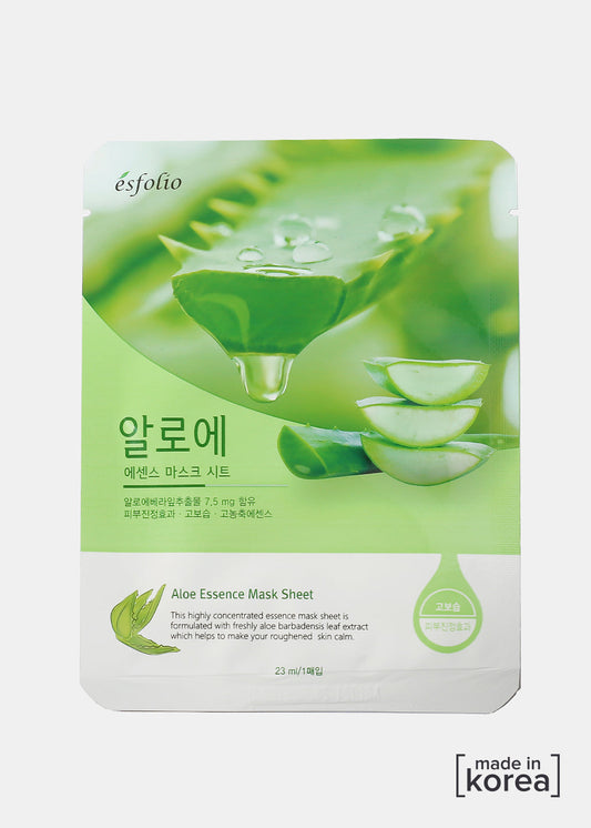 ESFOLIO Essence Mask Sheet - Aloe
