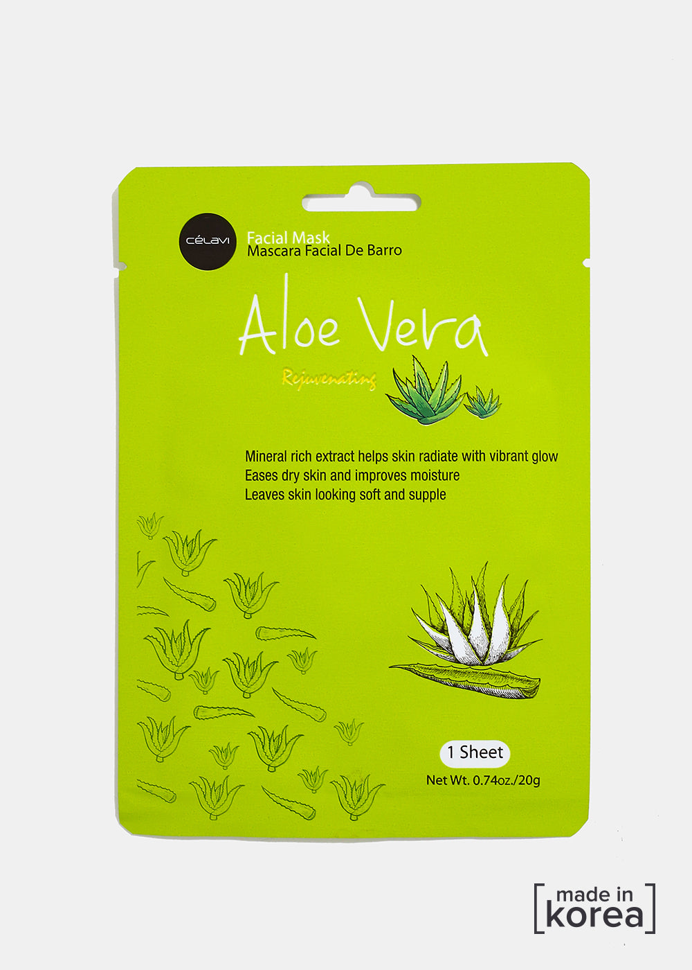 Aloe Vera Facial Sheet Mask